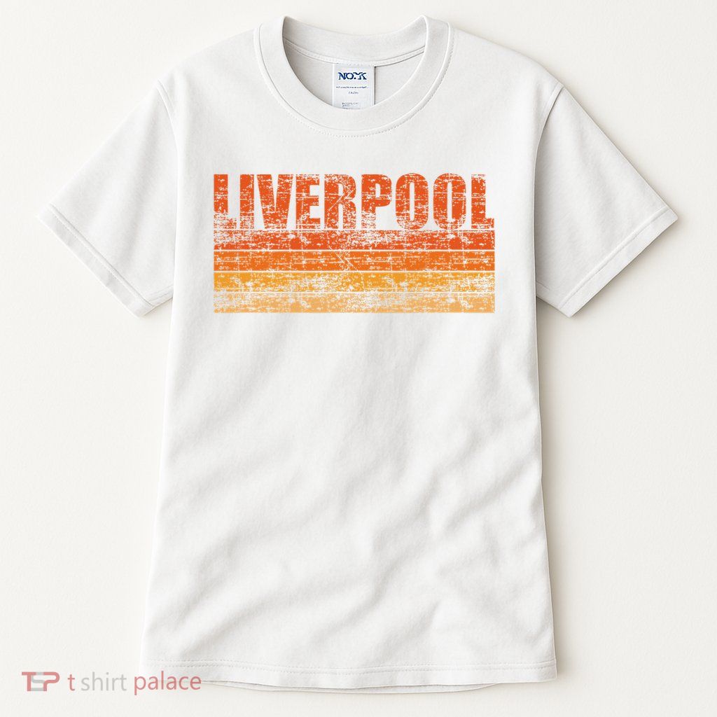 Liverpool Vintage Retro England Tall T-Shirt
