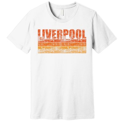 Liverpool Vintage Retro England Premium T-Shirt