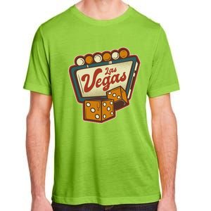 Las Vegas Retro Sign Adult ChromaSoft Performance T-Shirt