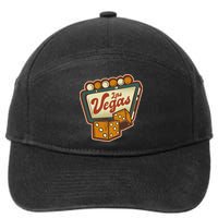 Las Vegas Retro Sign 7-Panel Snapback Hat