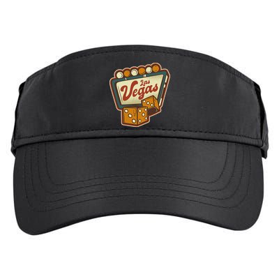 Las Vegas Retro Sign Adult Drive Performance Visor