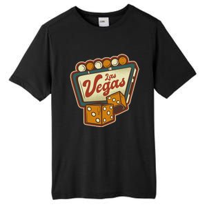 Las Vegas Retro Sign Tall Fusion ChromaSoft Performance T-Shirt