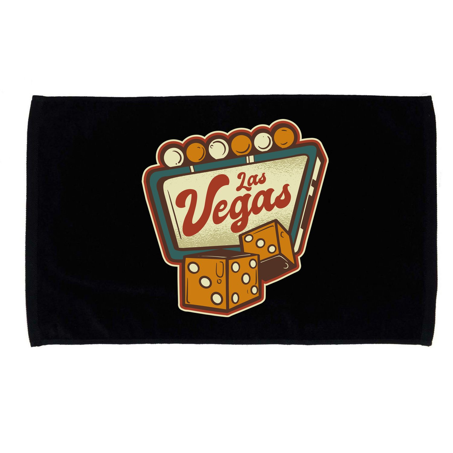 Las Vegas Retro Sign Microfiber Hand Towel