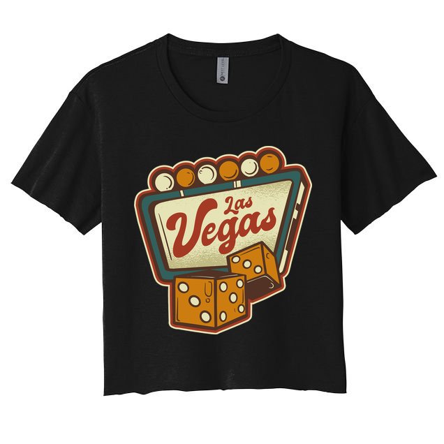 Las Vegas Retro Sign Crop Top