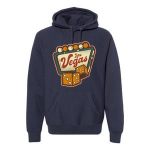 Las Vegas Retro Sign Premium Hoodie