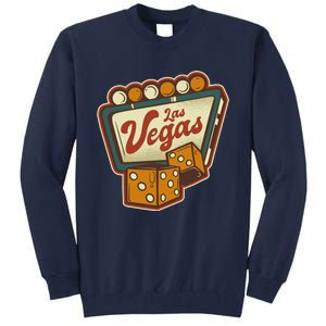 Las Vegas Retro Sign Tall Sweatshirt