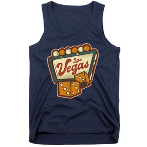 Las Vegas Retro Sign Tank Top