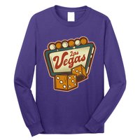 Las Vegas Retro Sign Long Sleeve Shirt