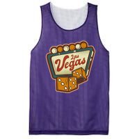 Las Vegas Retro Sign Mesh Reversible Basketball Jersey Tank