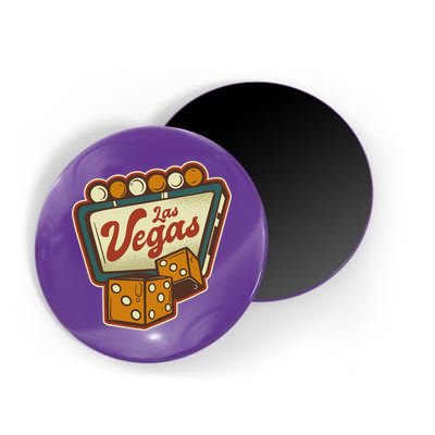 Las Vegas Retro Sign Magnet