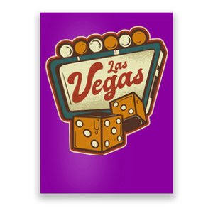 Las Vegas Retro Sign Poster