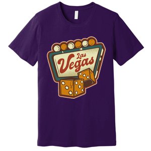 Las Vegas Retro Sign Premium T-Shirt