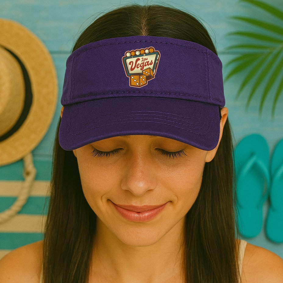 Las Vegas Retro Sign Visor