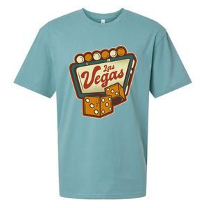 Las Vegas Retro Sign Sueded Cloud Jersey T-Shirt