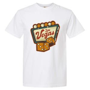 Las Vegas Retro Sign Garment-Dyed Heavyweight T-Shirt