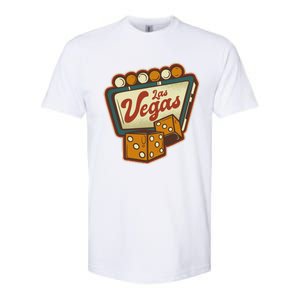 Las Vegas Retro Sign Softstyle CVC T-Shirt