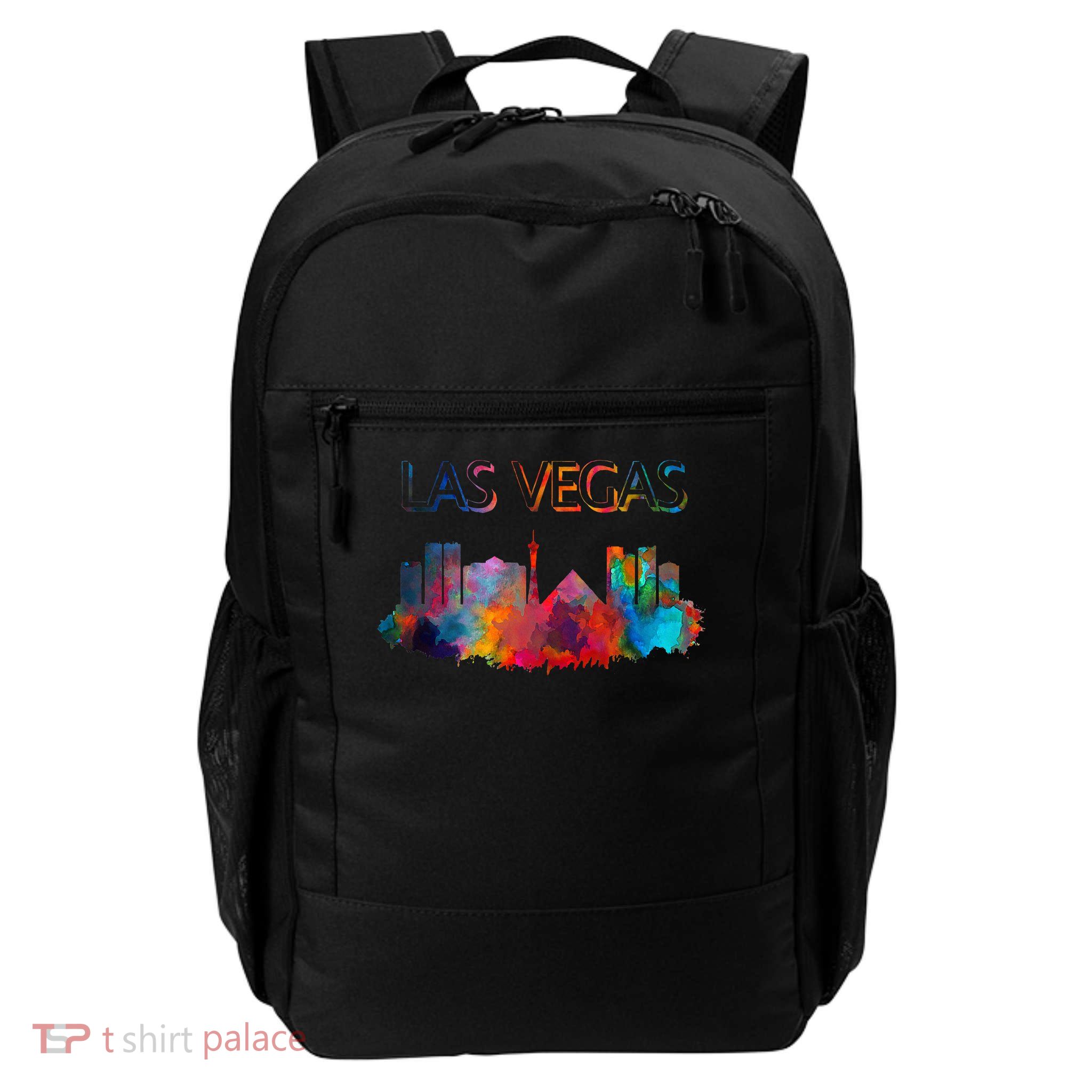 Las Vegas Skyline Cityscape City Metropole Daily Commute Backpack