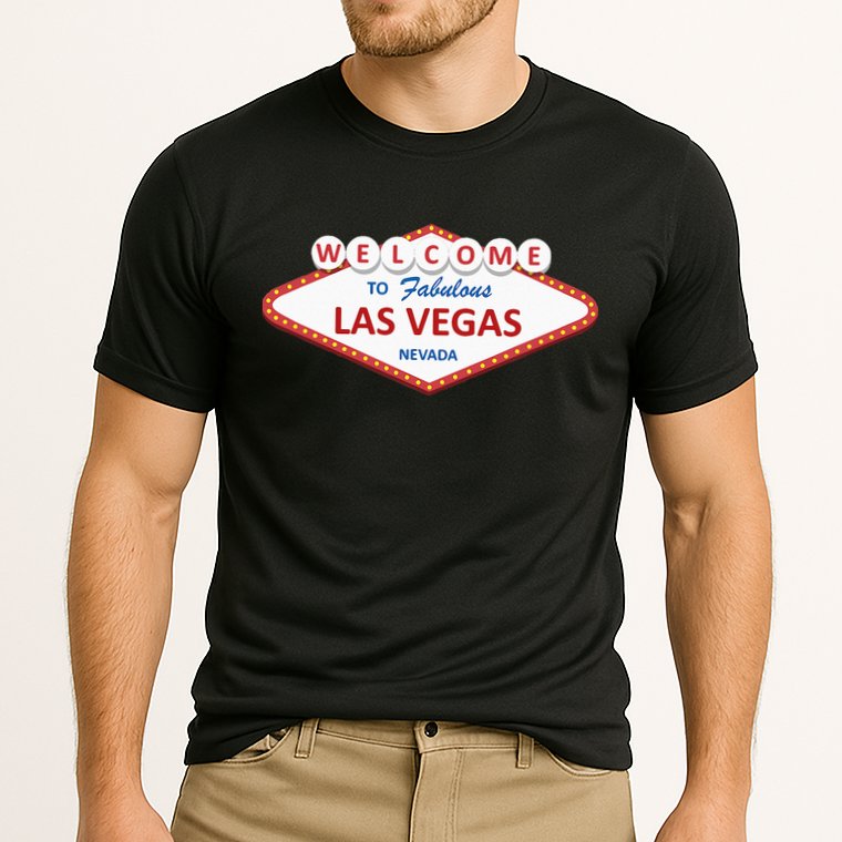 Las Vegas Sign Nevada Aesthetic Cooling Performance Crew T-Shirt