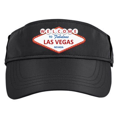 Las Vegas Sign Nevada Aesthetic Adult Drive Performance Visor