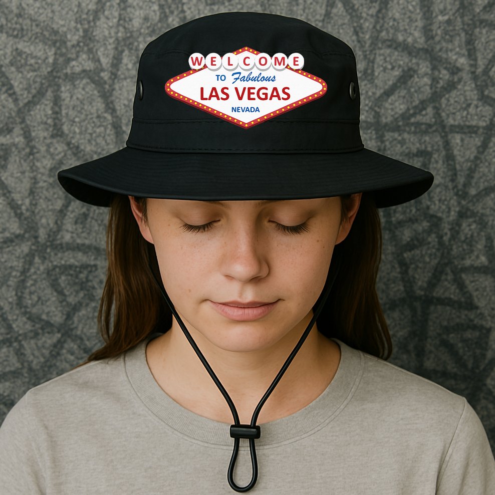 Las Vegas Sign Nevada Aesthetic Bucket Hat