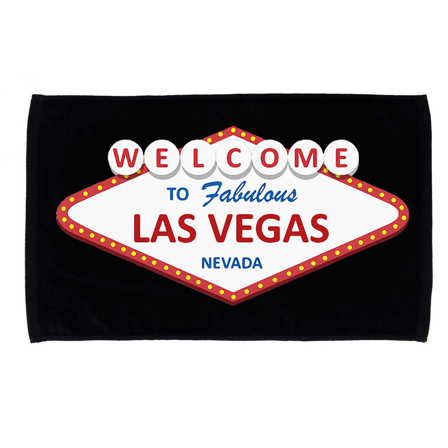 Las Vegas Sign Nevada Aesthetic Microfiber Hand Towel