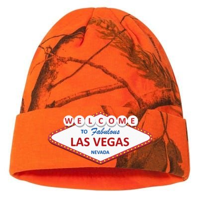 Las Vegas Sign Nevada Aesthetic Kati Licensed 12" Camo Beanie