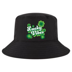 Lucky Vibes St Patricks Day Gift Cool Comfort Performance Bucket Hat