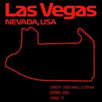 Las Vegas Street Circuit Formula Racing Sport Long Sleeve Shirt