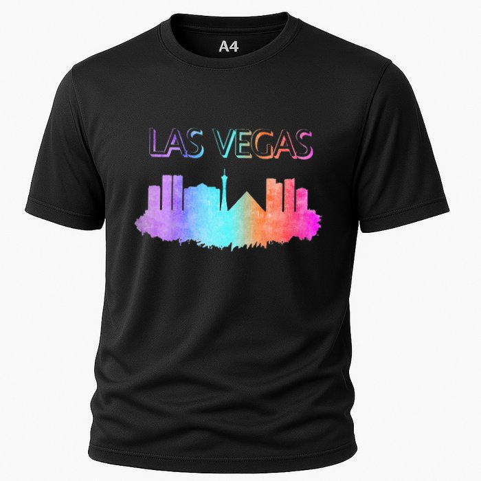 Las Vegas Skyline Cooling Performance Crew T-Shirt