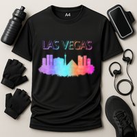 Las Vegas Skyline Cooling Performance Crew T-Shirt