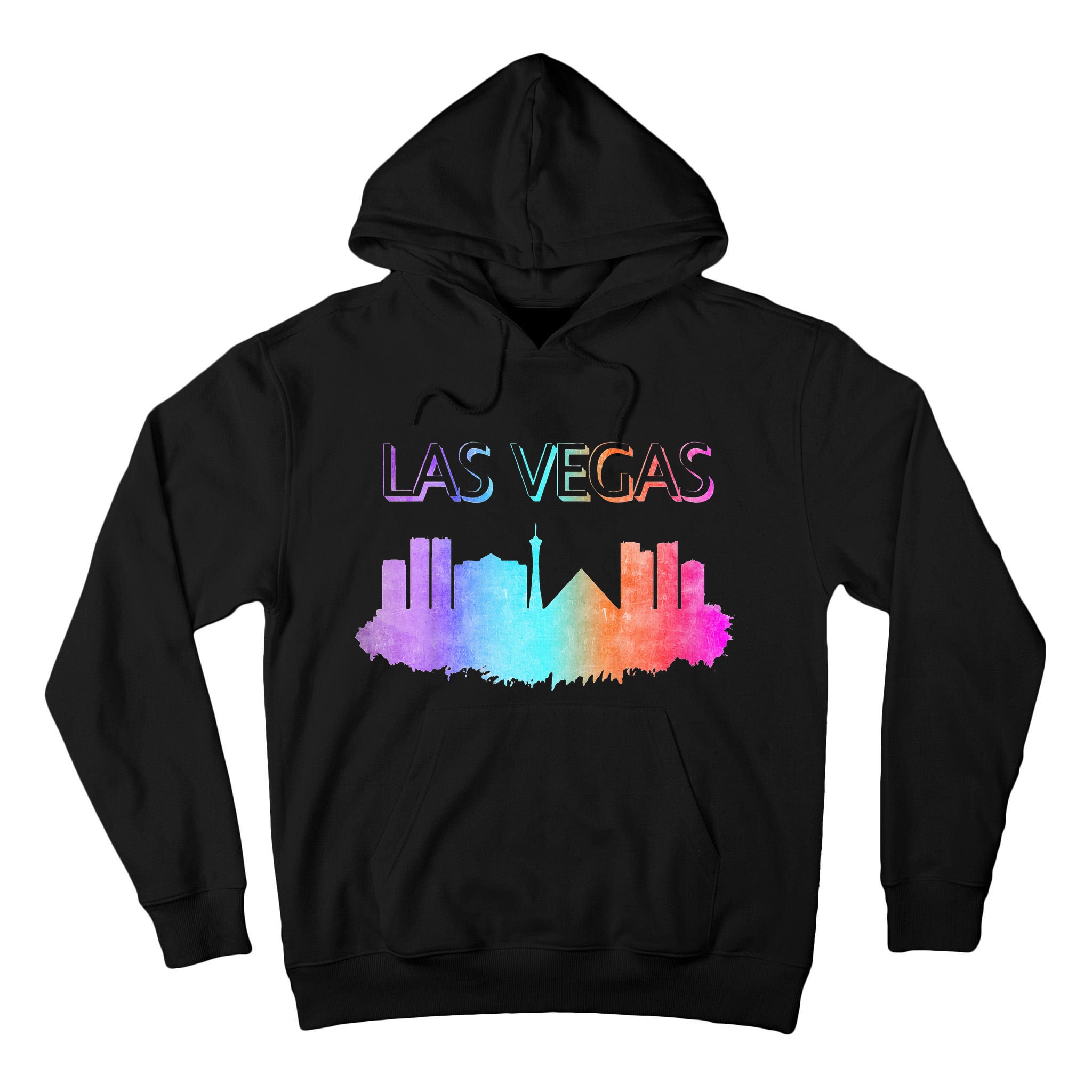 Las Vegas Skyline Tall Hoodie