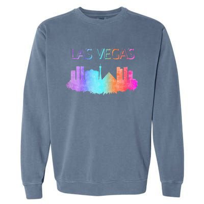 Las Vegas Skyline Garment-Dyed Sweatshirt