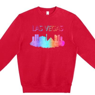 Las Vegas Skyline Premium Crewneck Sweatshirt