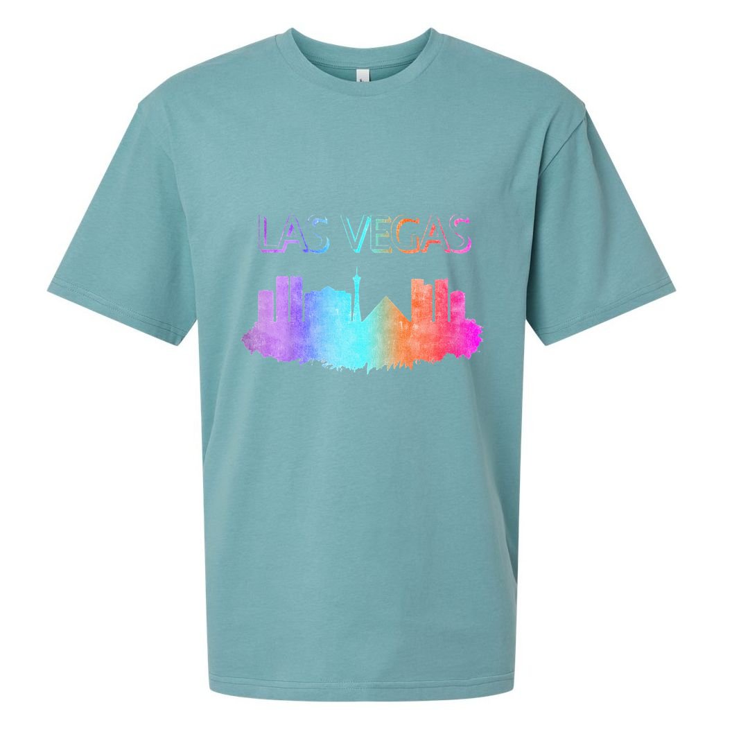 Las Vegas Skyline Sueded Cloud Jersey T-Shirt