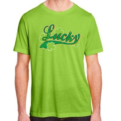 Lucky Vintage St Patrick's Day Adult ChromaSoft Performance T-Shirt