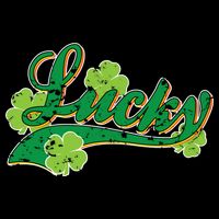 Lucky Vintage St Patrick's Day Button