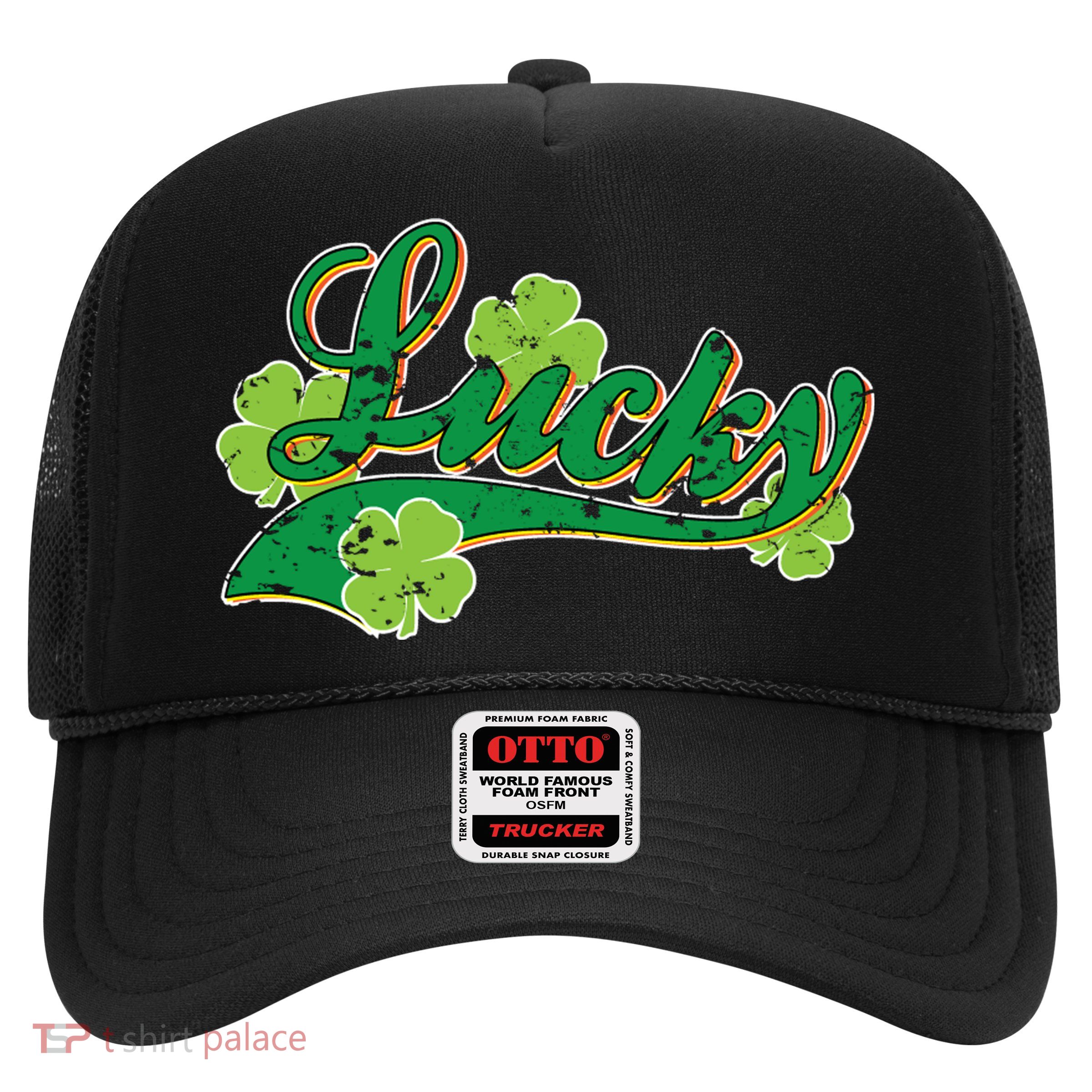 Lucky Vintage St Patrick's Day Trucker Hat