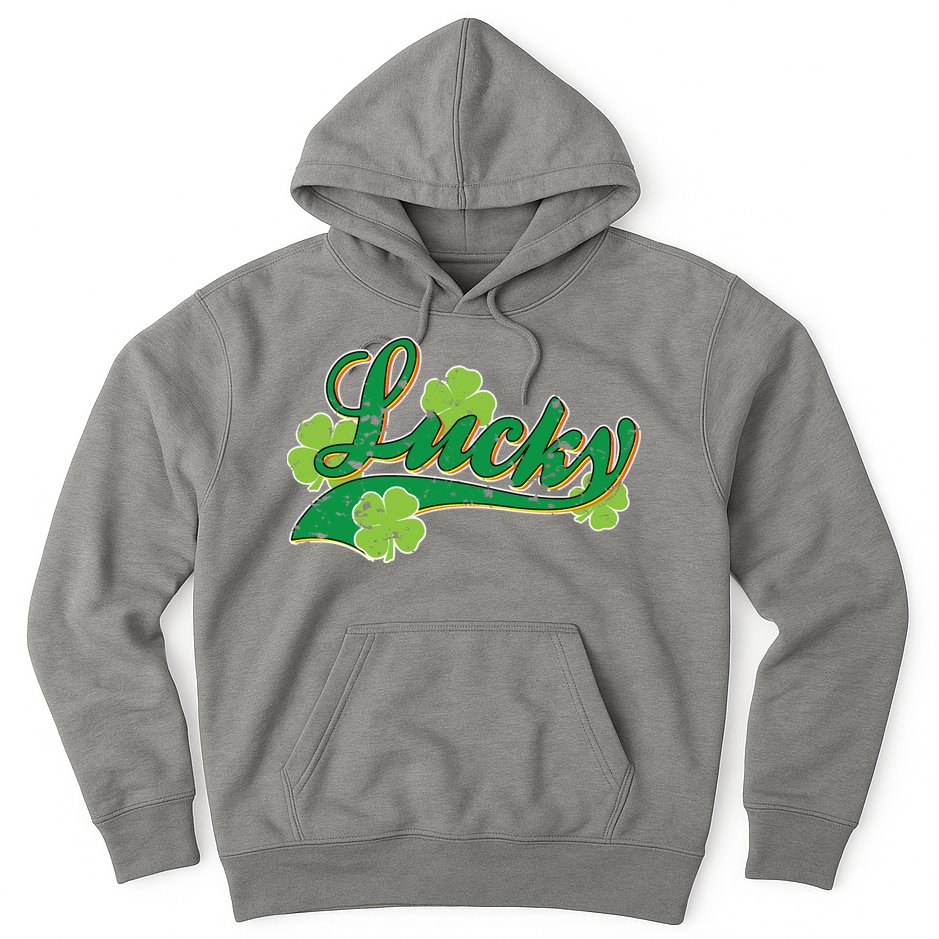 Lucky Vintage St Patrick's Day Hoodie