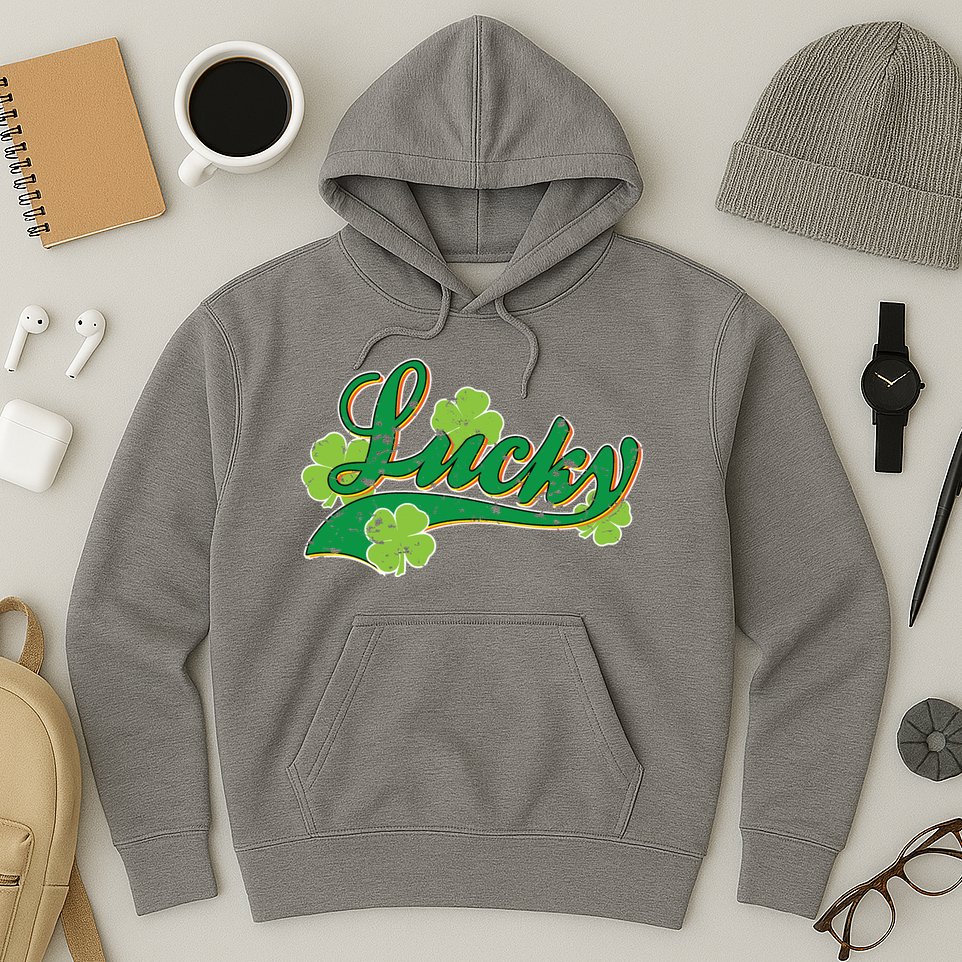Lucky Vintage St Patrick's Day Hoodie