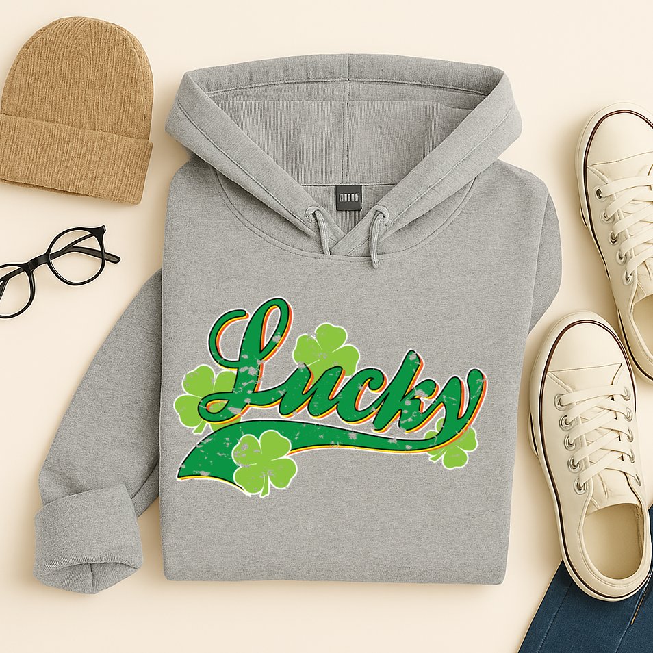 Lucky Vintage St Patrick's Day Hoodie
