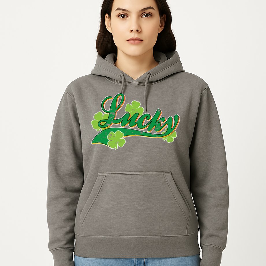 Lucky Vintage St Patrick's Day Hoodie