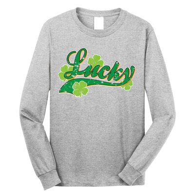 Lucky Vintage St Patrick's Day Long Sleeve Shirt