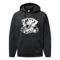 Las Vegas Sin City Performance Fleece Hoodie