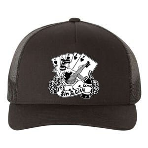 Las Vegas Sin City Yupoong Adult 5-Panel Trucker Hat