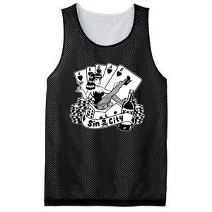 Las Vegas Sin City Mesh Reversible Basketball Jersey Tank