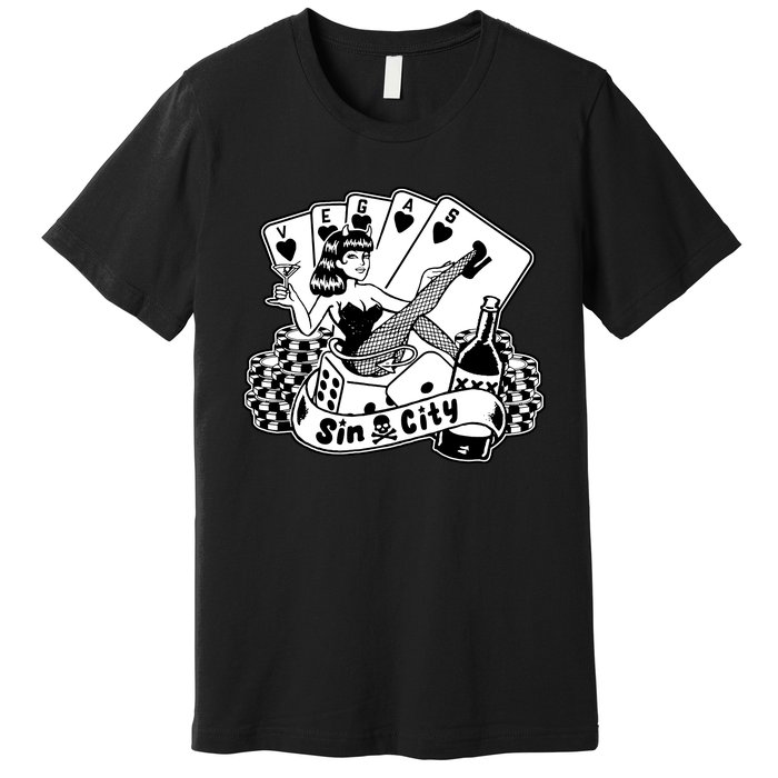 Las Vegas Sin City Premium T-Shirt