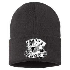 Las Vegas Sin City Sustainable Knit Beanie