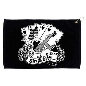 Las Vegas Sin City Grommeted Golf Towel