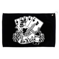 Las Vegas Sin City Grommeted Golf Towel