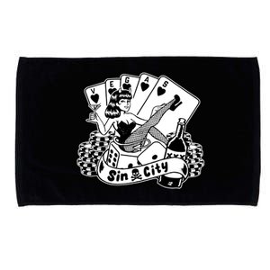 Las Vegas Sin City Microfiber Hand Towel